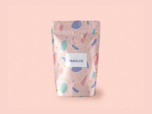 ZIPPER STAND UP POUCH