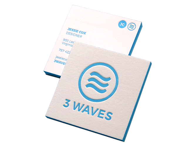 Letterpress Business Cards