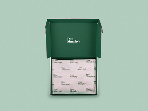 TISSUE PAPER + MAILER BOX SET