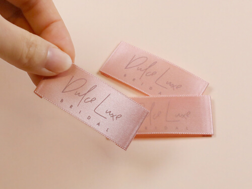 SATIN WOVEN TAG